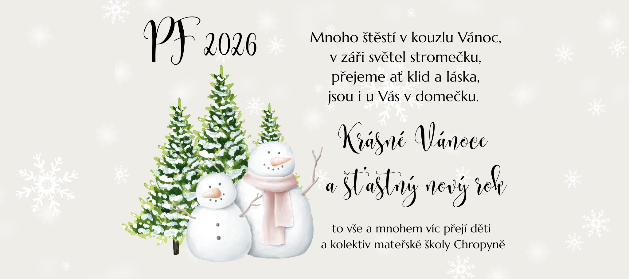 Krásné Vánoce a šťastný nový rok 🎄
