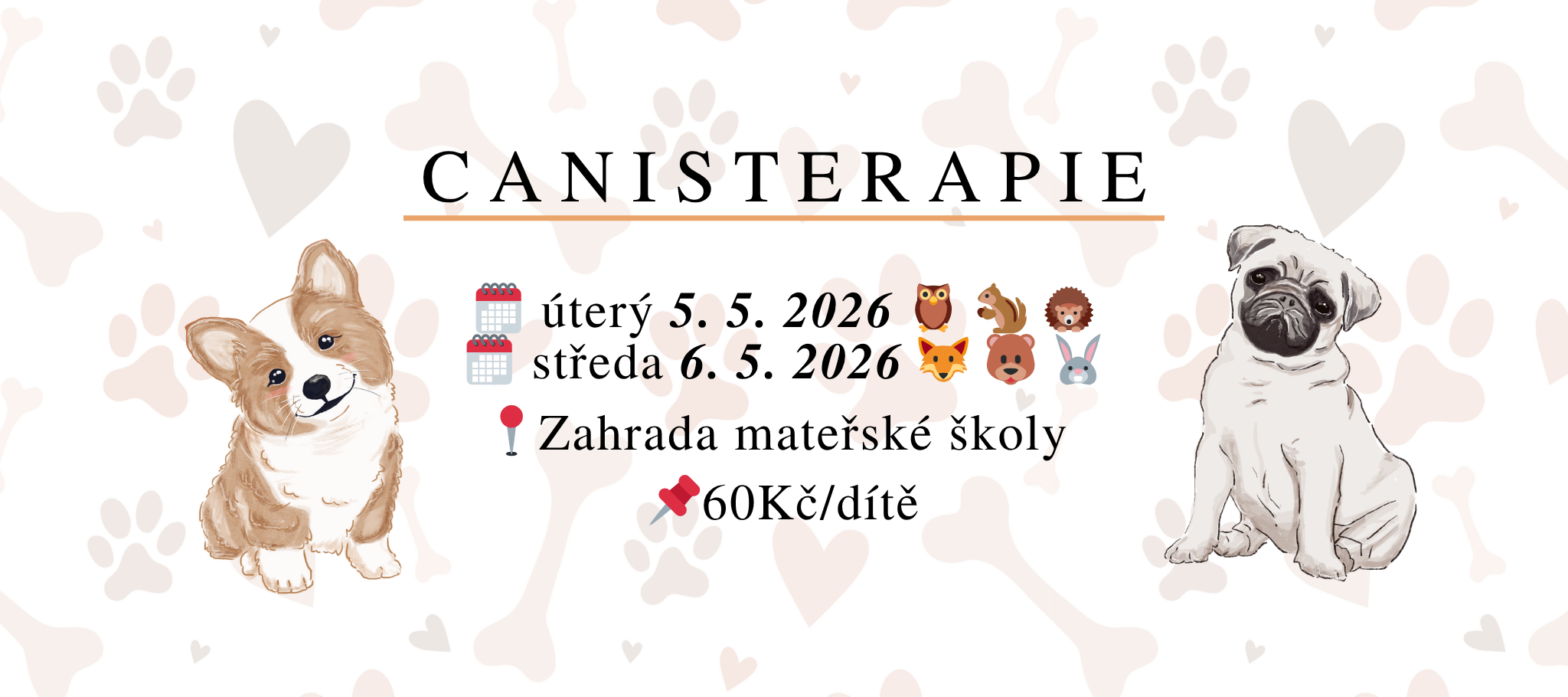 Canisterapie 🐶 5. a 6.5.2026