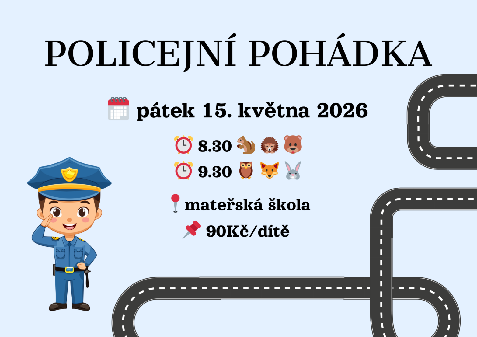 Policejní pohádka 🚓 15.5.2026